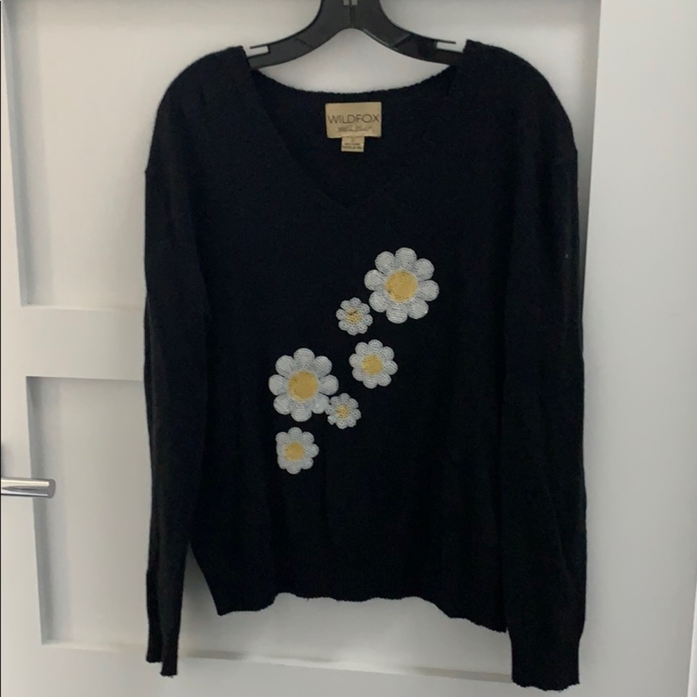 Wildfox White Label V-neck Sweater